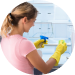 Washing the refrigerator